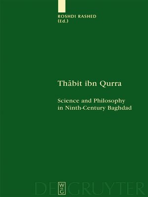 cover image of Thabit ibn Qurra
